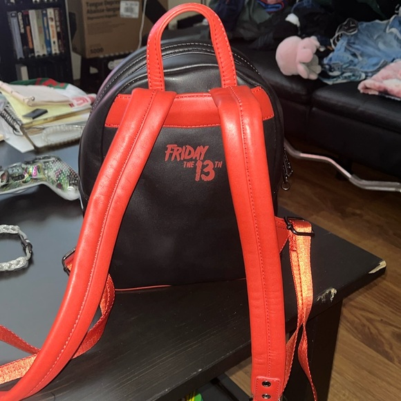 Loungefly Friday the 13th backpack - Picture 2 of 4